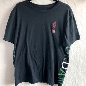L• Vintage Nike Air Jordan Black T Shirt